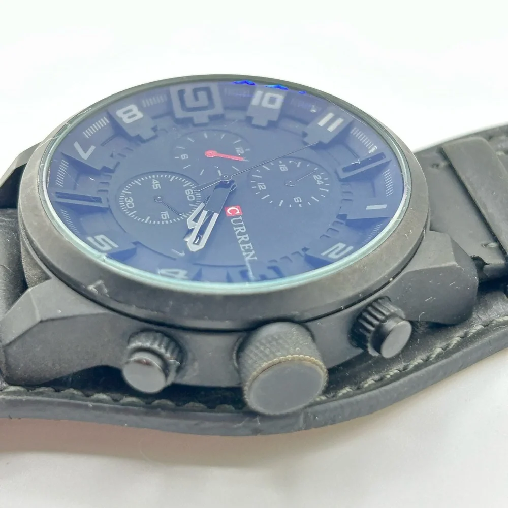 CURREN Men's Watche Quartz Watch Date Waterproof Wristwatch #619